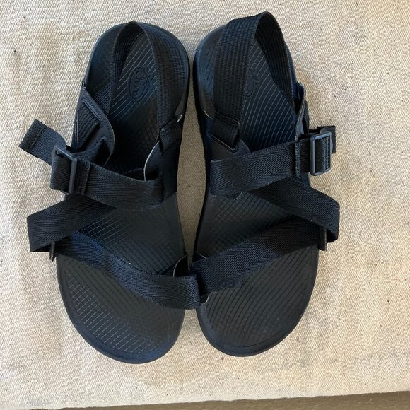 Chaco Men's Black Lowdown Outdoor Summer Beach Sandals Sz 10 - Picture 6 of 9